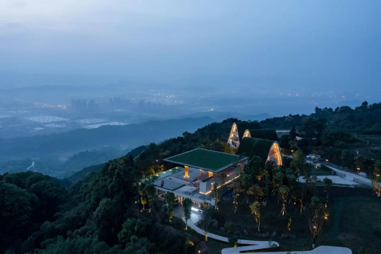 BIM Architecture | Chongqing Yufengshan Slow House • Qingmai Manor Architectural Design/IDO Yuanxiang Architecture