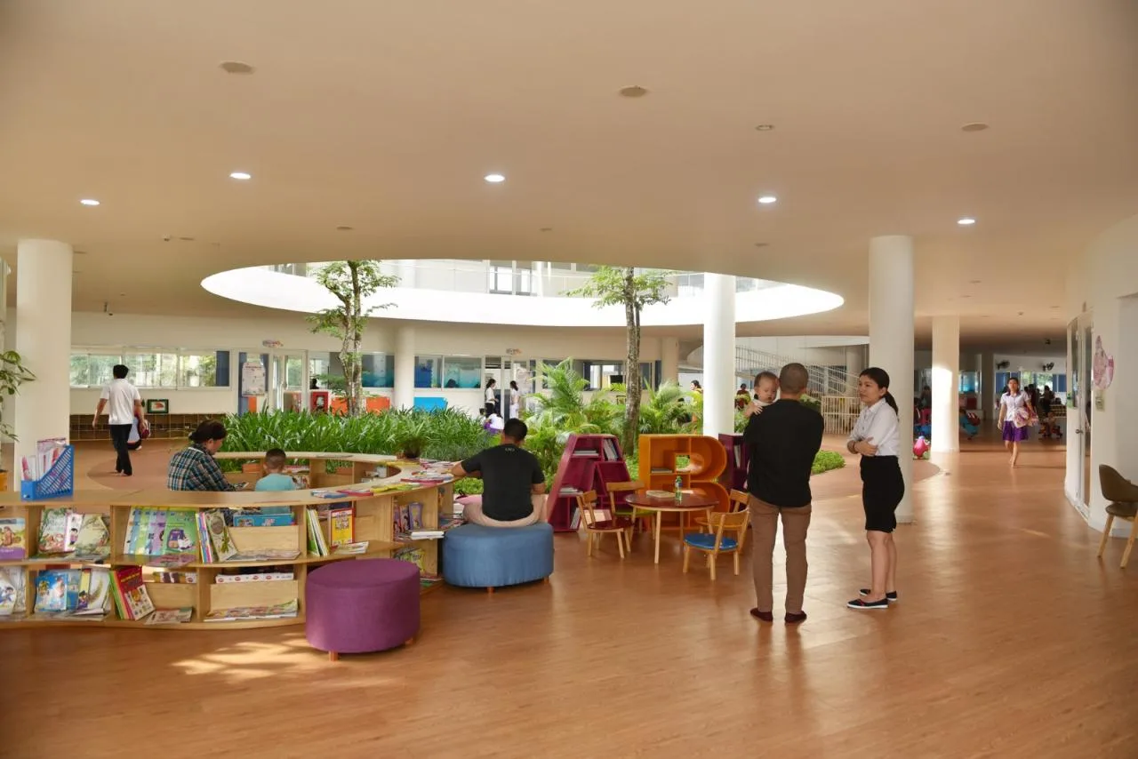 BIM Architecture | Secret Base Under the Mountain Slope: TTC Elite Ben Tre Kindergarten/KIENTRUC O