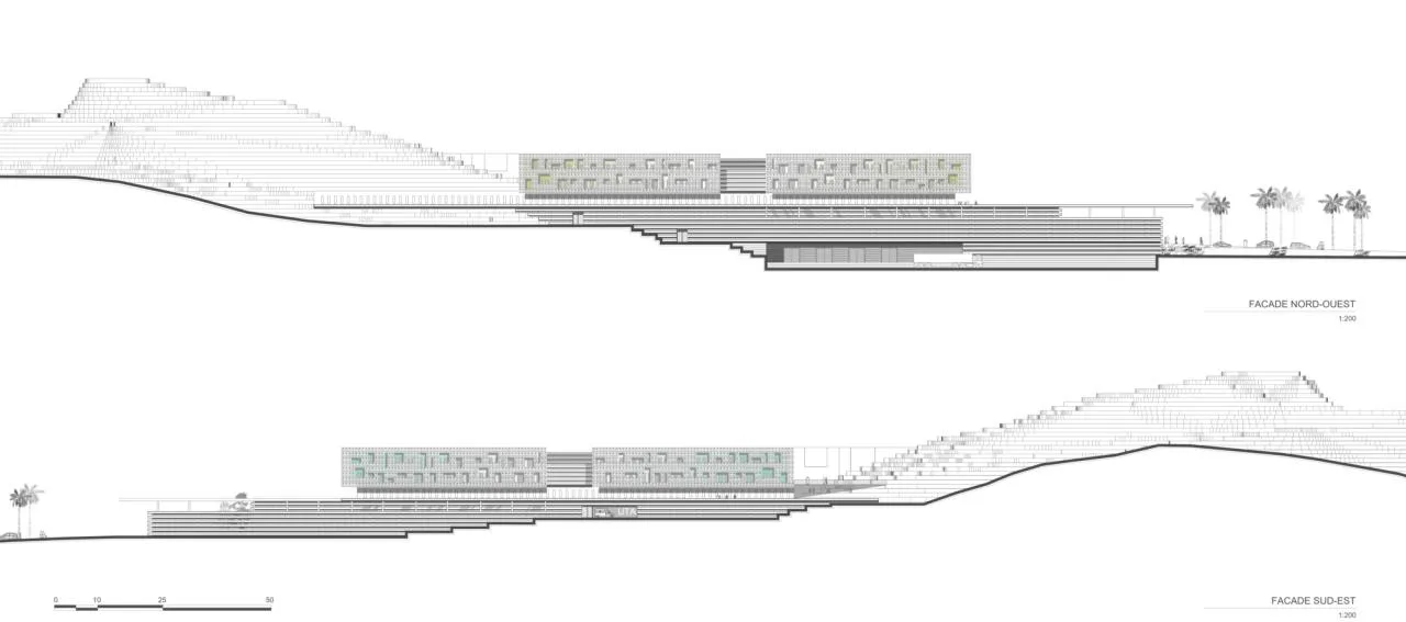 BIM Architecture | Tangier University Hospital/Hajji&  Elouali + Architecturestudio
