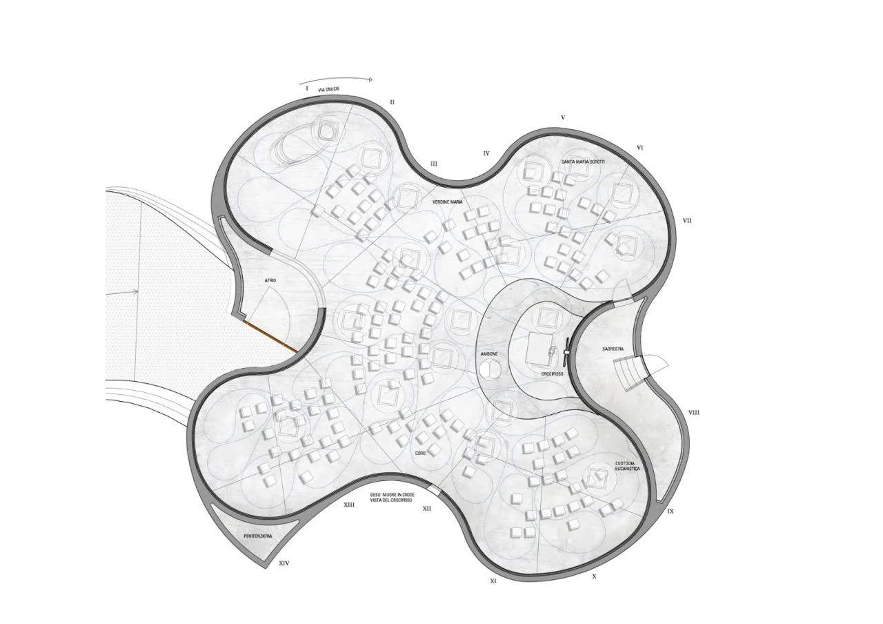 BIM Architecture | Church of Santa Maria Gretti/Mario Cucinella Architects