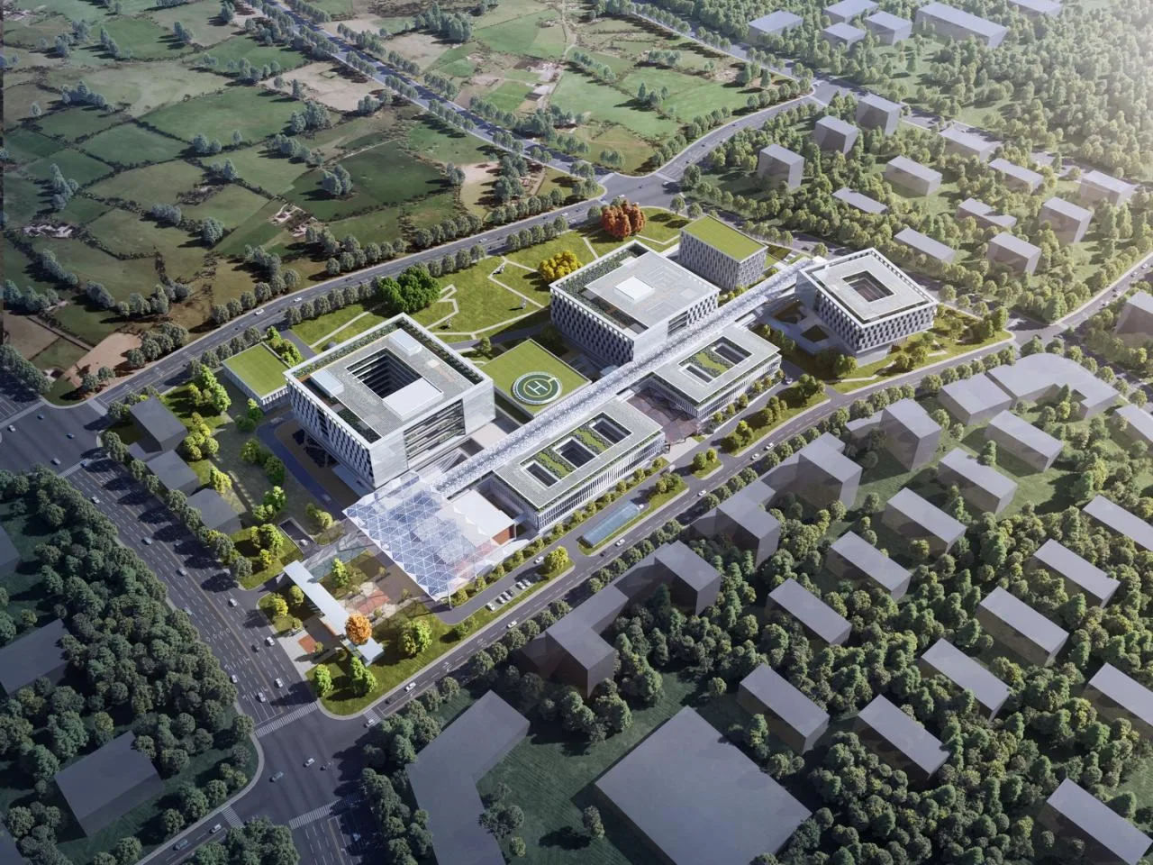 BIM Architecture | Bidding Project of Fuqing Second Hospital/Sixth Branch of Shandong Architectural Design and Research Institute