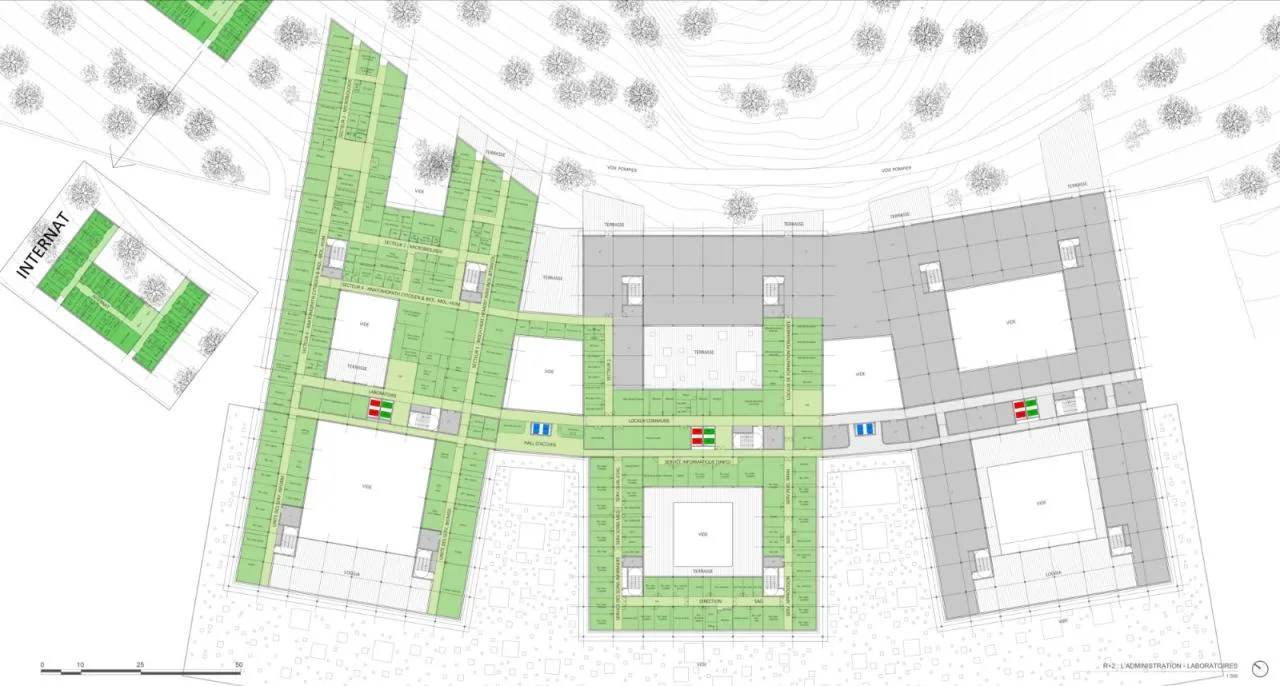 BIM Architecture | Tangier University Hospital/Hajji&  Elouali + Architecturestudio