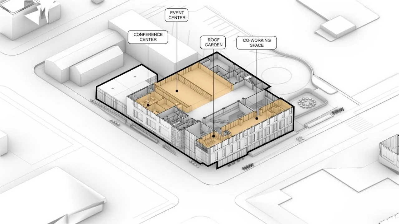 BIM Architecture | D'Urville College Health Professional Center/CannonDesign