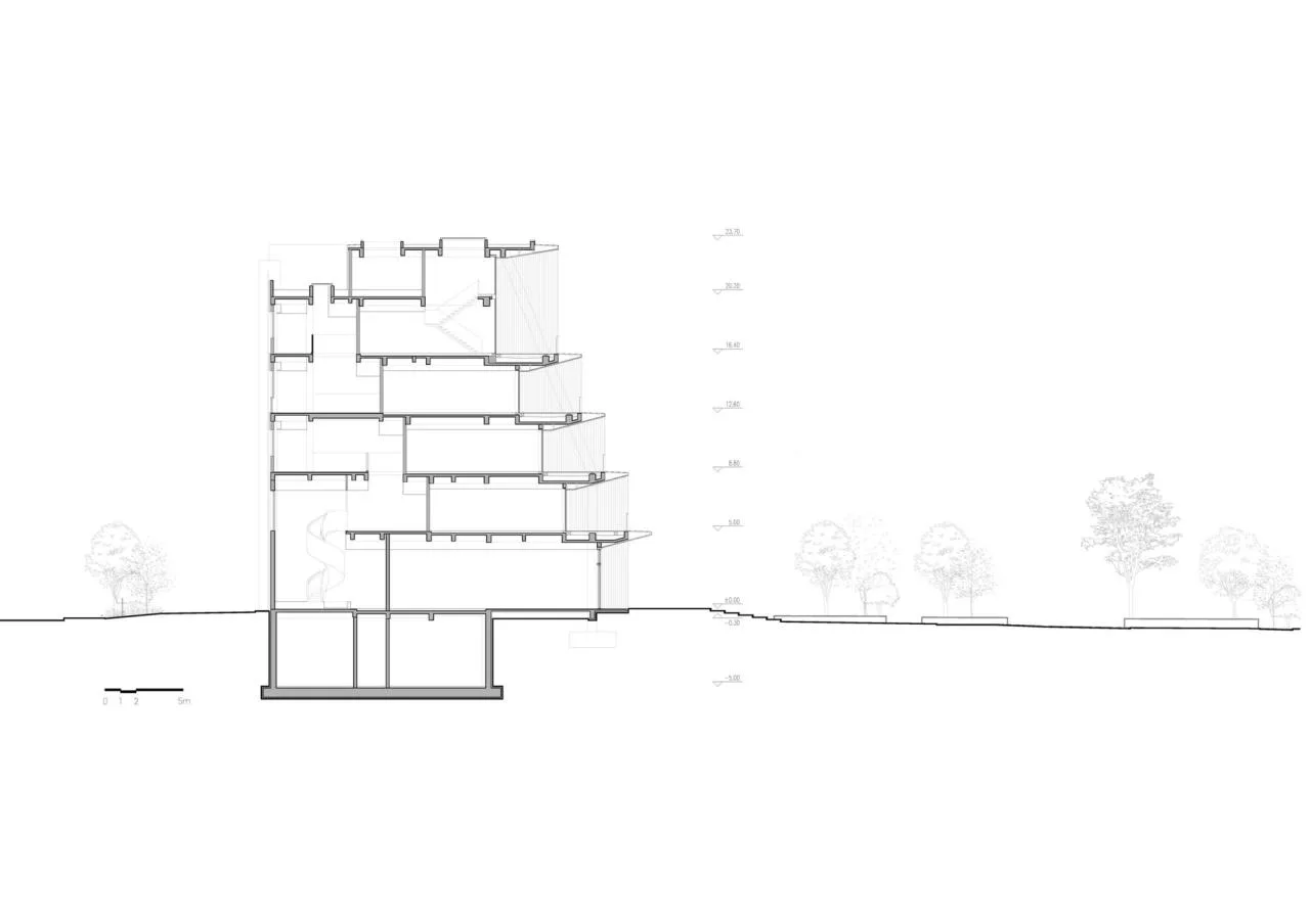 BIM Architecture | Jieyu Jian Hotel/Xinshi Jian Design Firm
