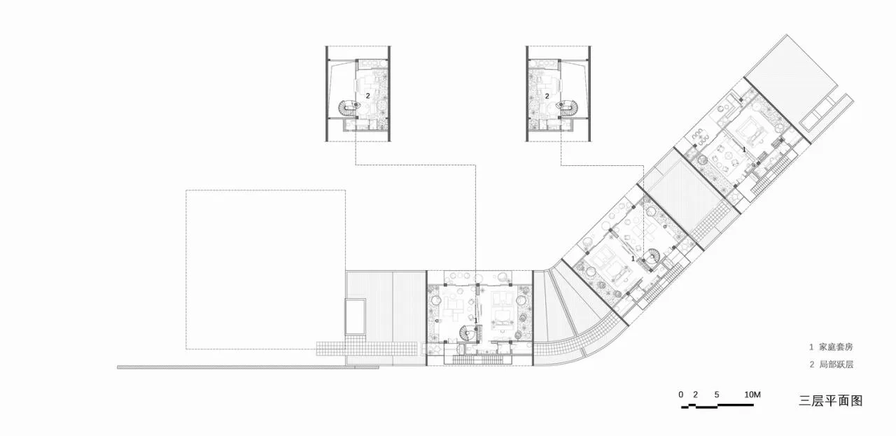 BIM Architecture | Chongqing Yufengshan Slow House • Qingmai Manor Architectural Design/IDO Yuanxiang Architecture