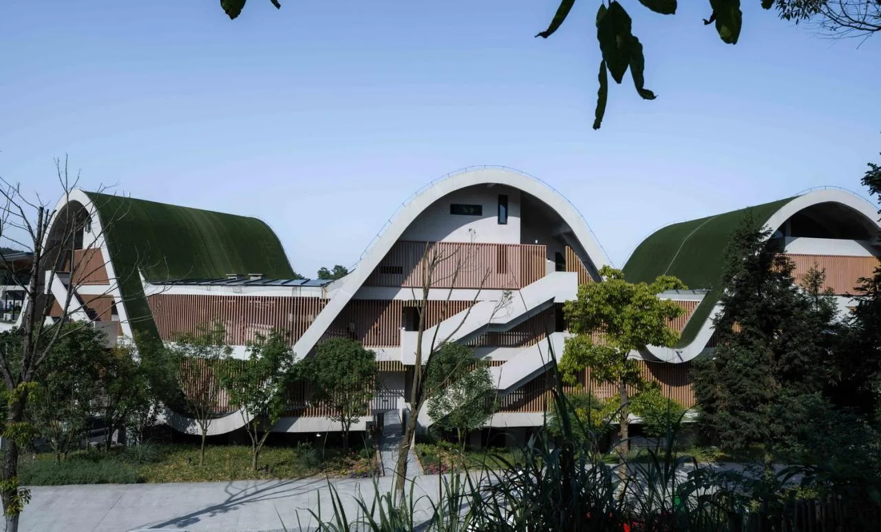 BIM Architecture | Chongqing Yufengshan Slow House • Qingmai Manor Architectural Design/IDO Yuanxiang Architecture
