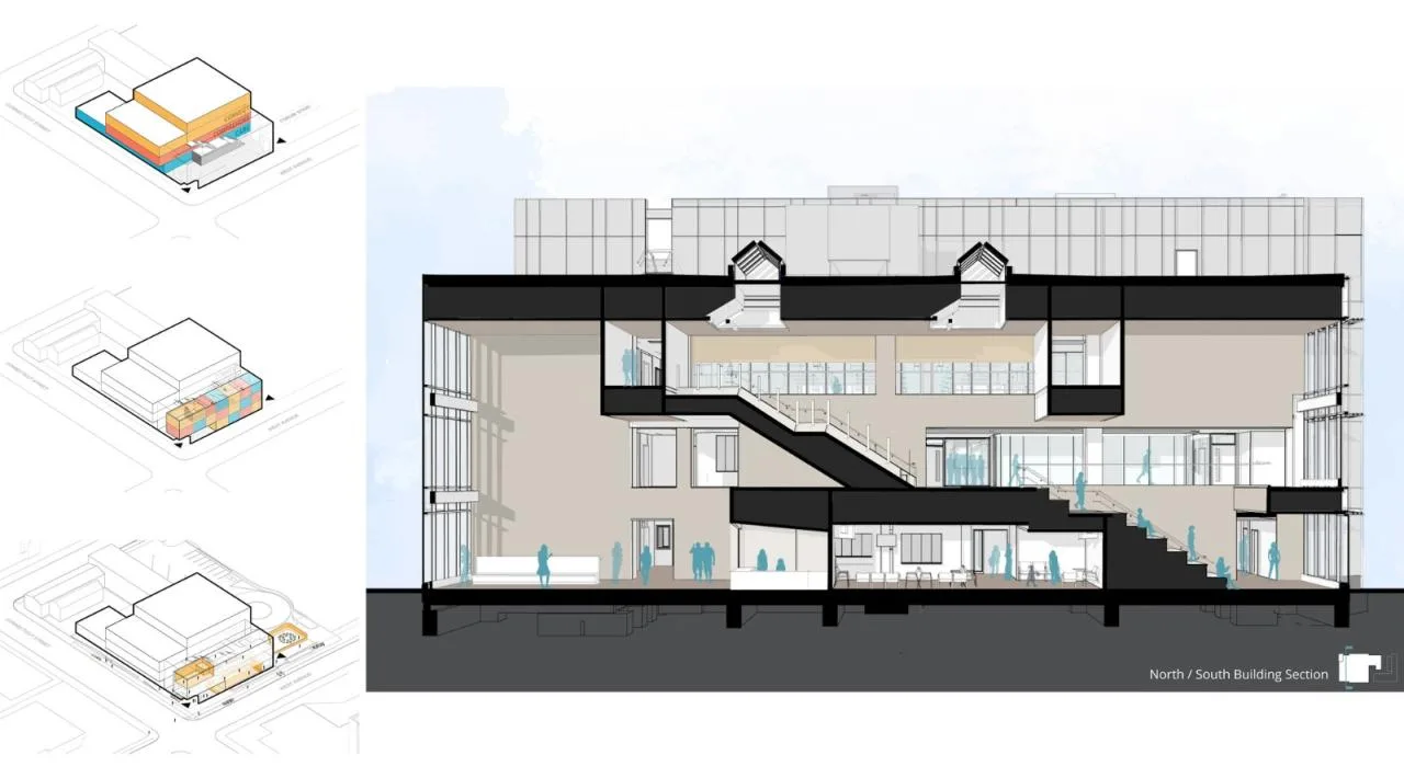 BIM Architecture | D'Urville College Health Professional Center/CannonDesign