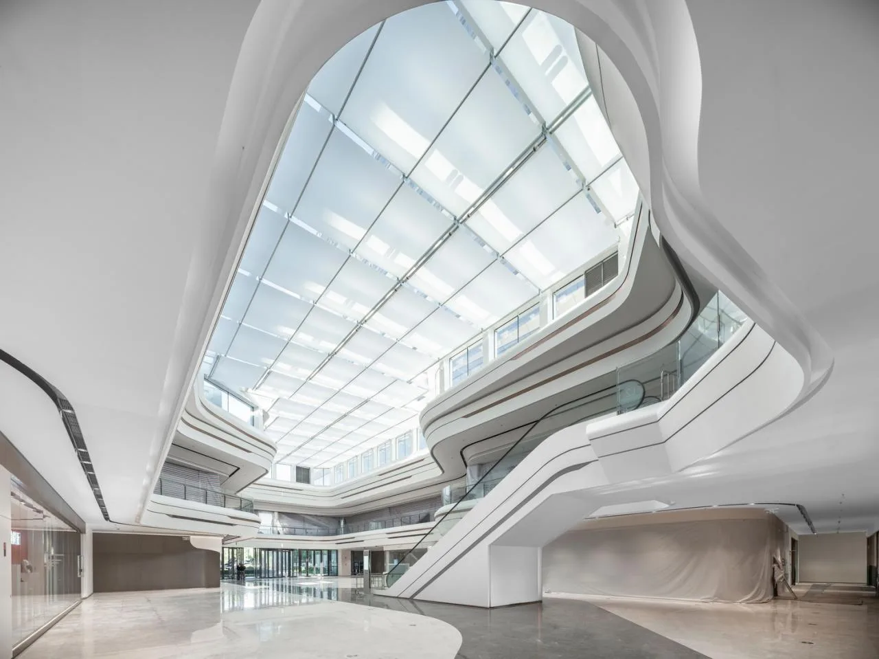 BIM Architecture | Flow Facade Balance Square Volume: Nanjing Jindiwei New▪ Yuhua Innovation Center/Chengzhi Design