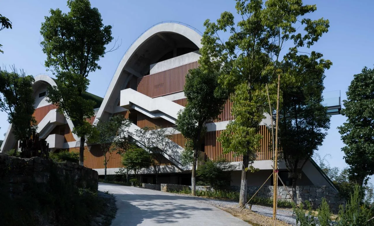 BIM Architecture | Chongqing Yufengshan Slow House • Qingmai Manor Architectural Design/IDO Yuanxiang Architecture