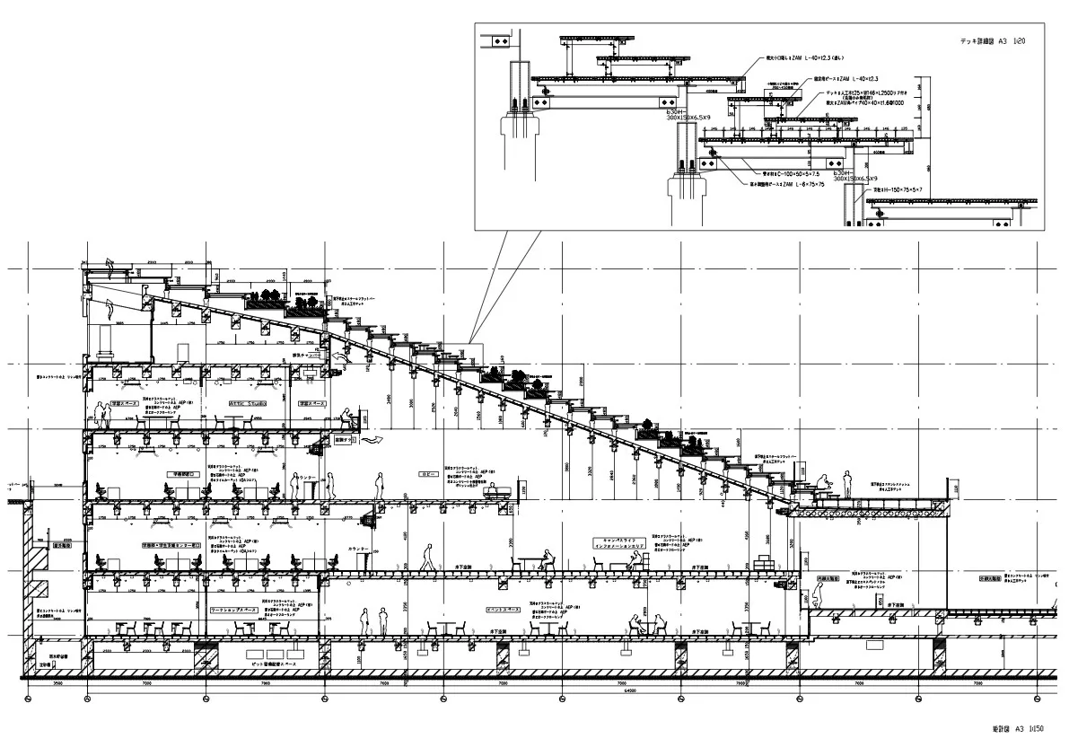 BIM Architecture | Hisao& Co., Tokyo Institute of Technology; Hiroko Taki Square/Kengo Kuma Architectural Firm