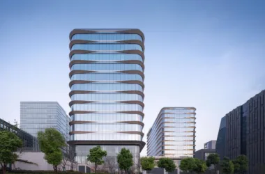BIM Architecture: Flow, Facade, Balance, and Volume at Nanjing Jindiwei Yuhua Innovation Center by Chengzhi Design-BIM WORLD