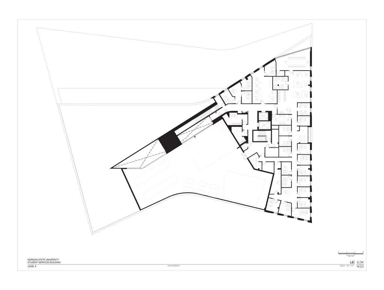 BIM Architecture | Morgan State University Student Service Center/Teepole Architects