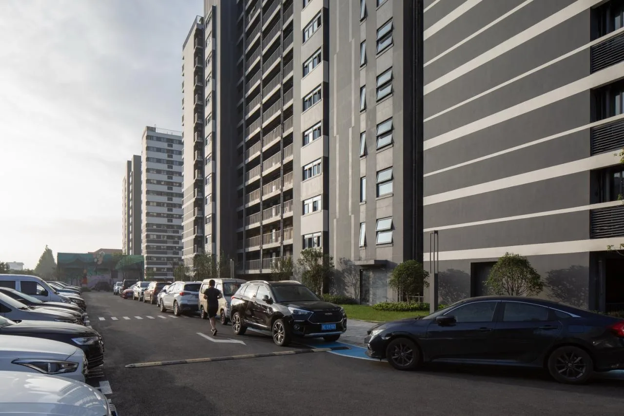 BIM Architecture | 'Living with a Residence' Experimental Site: Youchao International Apartment Community East Economic Development Zone Branch/Shanghai Riqing