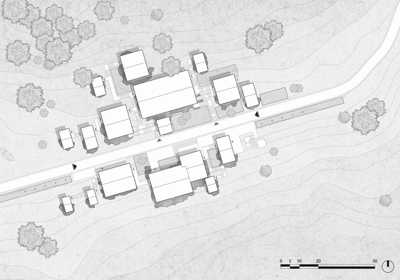 BIM Architecture | Leishan Cloud House: Scheme Design for Xijiang Qianhu Miao Village Cultural Center/Outsiders Architecture