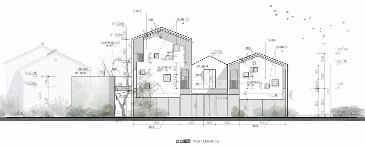 BIM Architecture | Section is Facade: White Suzhou Companion House/Wutopia Lab