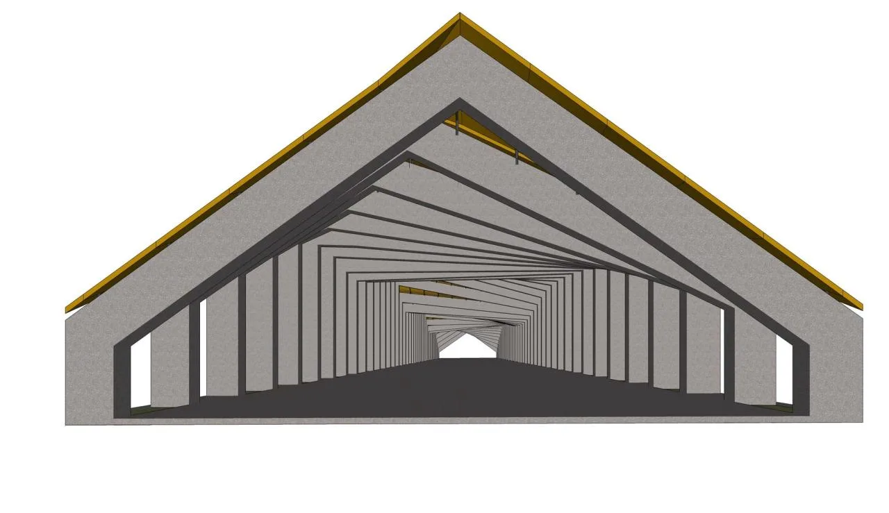 BIM Architecture | Taoranxu Rural Market/Haoyuan Group Design Center