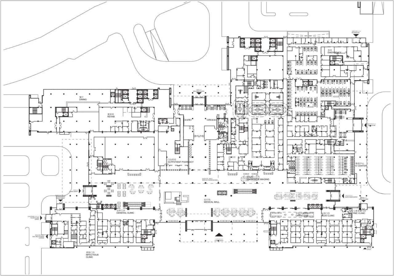 BIM Architecture | Hefei BOE Hospital/HKS
