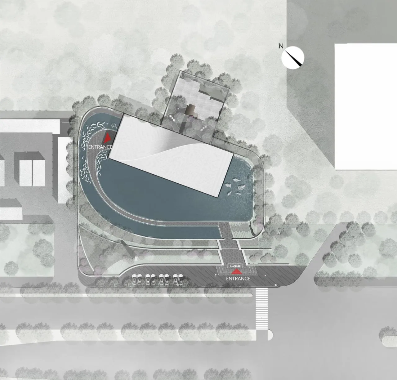 BIM Architecture | Wuhan Urban Construction · Huashan Impression: Dynamic Twisting/Execution Design