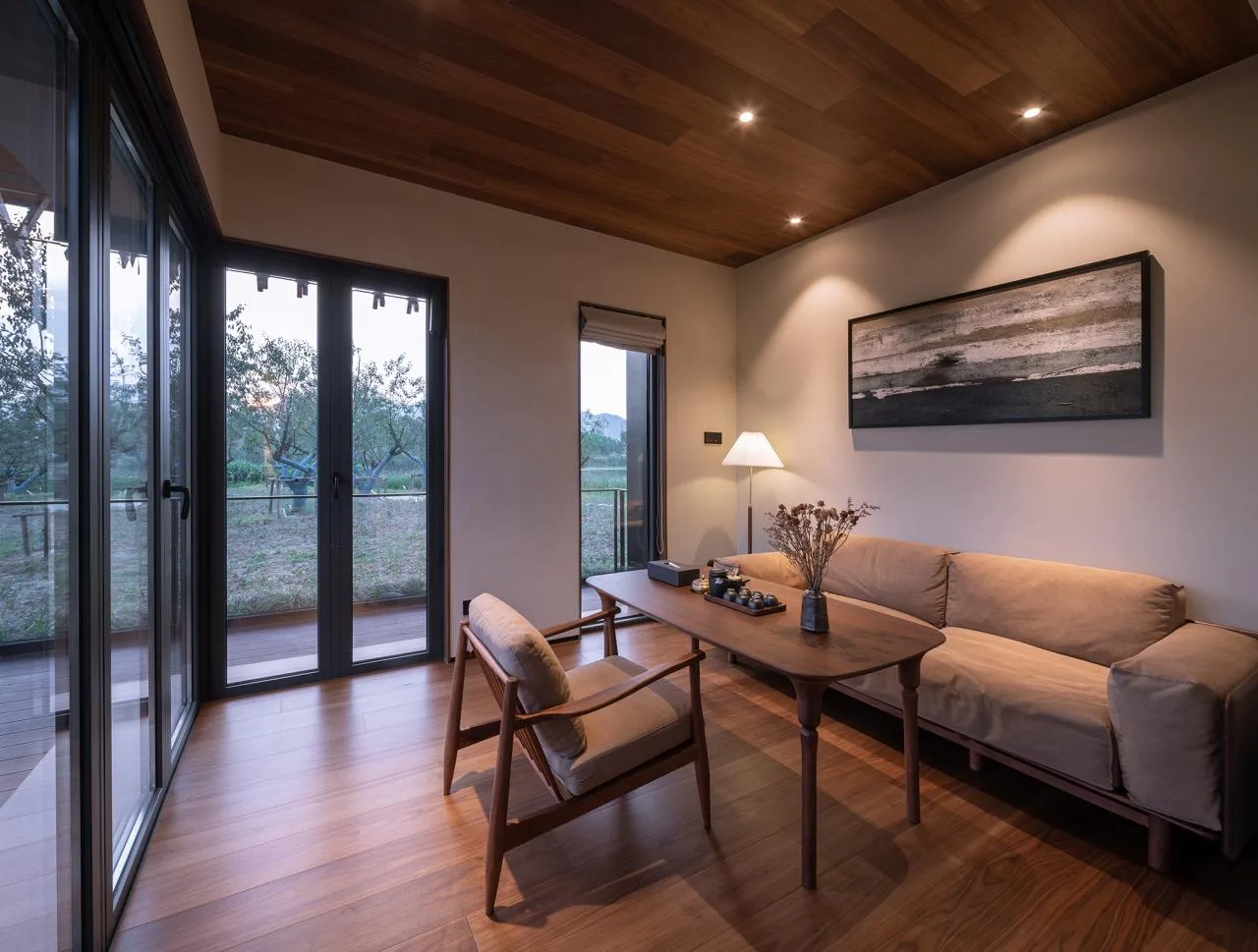 BIM Architecture | Fuyang Yangpi Lake Wetland Ecological Hotel/Jianlin Architecture