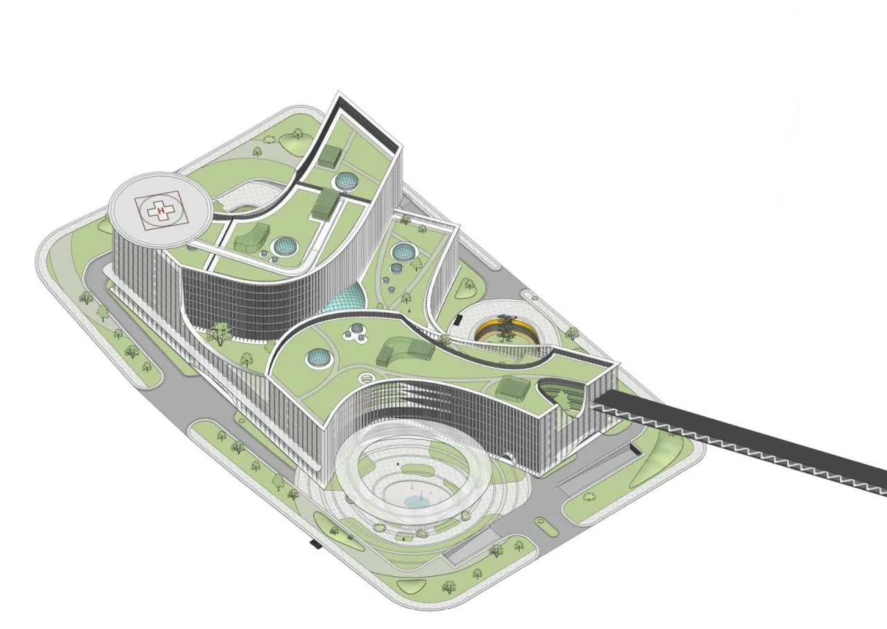 BIM Architecture | Xiamen Hongai Obstetrics and Gynecology Hospital/LEMANRAC Swiss Rui Meng Design