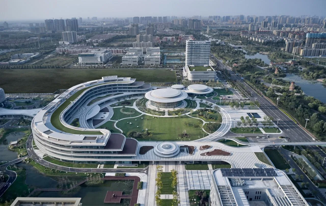 BIM Architecture | Rational Inclusiveness, Interrelated Symbiosis - Bohai Advanced Technology Research Institute/Zhejiang University Architectural Design and Research Institute
