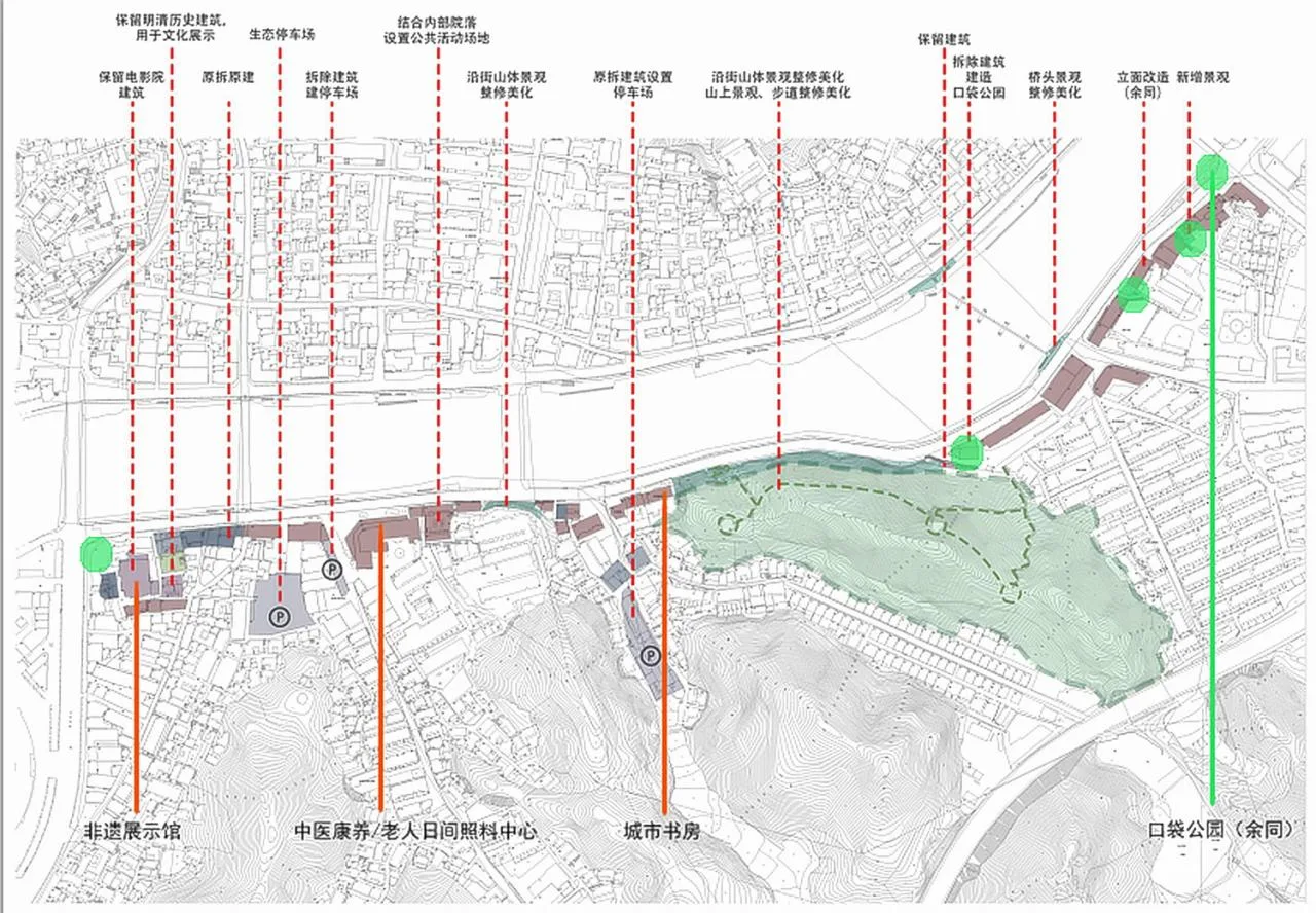 BIM Architecture | New Fireworksism: Organic Renewal of Xibin South Road in the Old Town of Jinyun/I Studio Yanwu Architecture