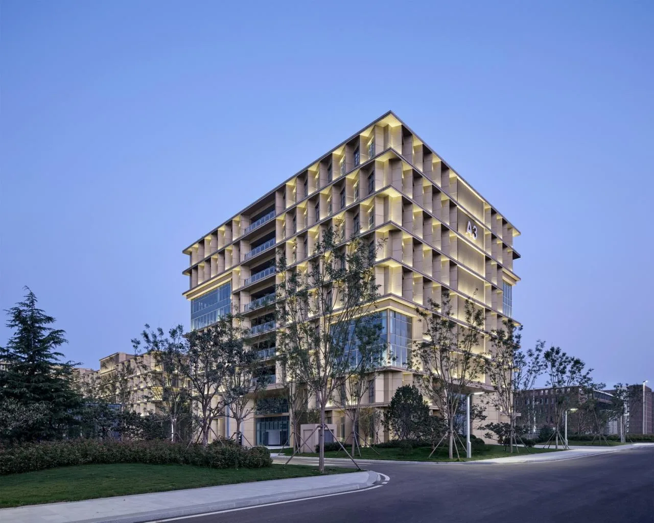 BIM Architecture | Rational Inclusiveness, Interrelated Symbiosis - Bohai Advanced Technology Research Institute/Zhejiang University Architectural Design and Research Institute