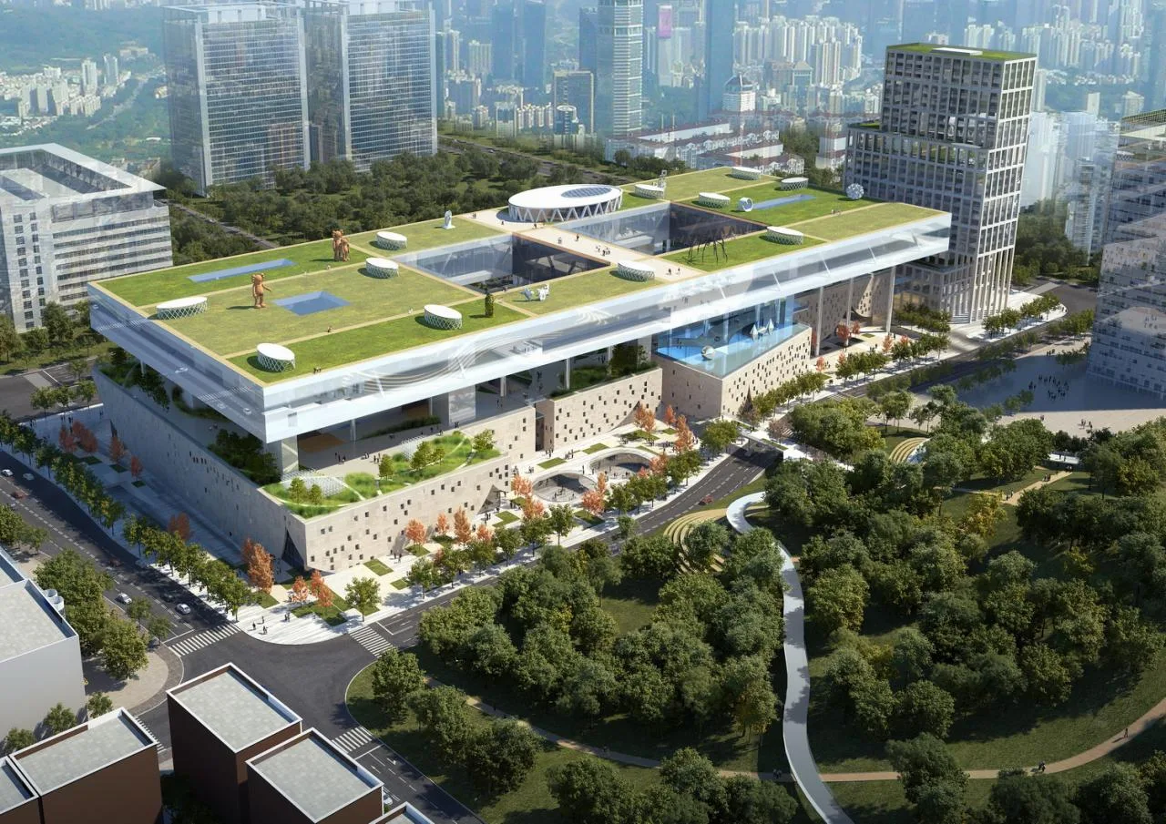 BIM Architecture | Shenzhen Longgang Art Center/BAU Architecture and Urban Design Firm