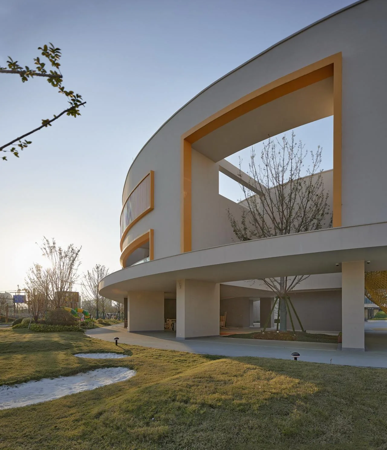 BIM Architecture | Zhoushan Greentown Yuhua Kindergarten: Generative Teaching Space Practice/GOA Works