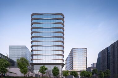 BIM Architecture: Flow, Facade, Balance, and Volume at Nanjing Jindiwei Yuhua Innovation Center by Chengzhi Design-BIM WORLD