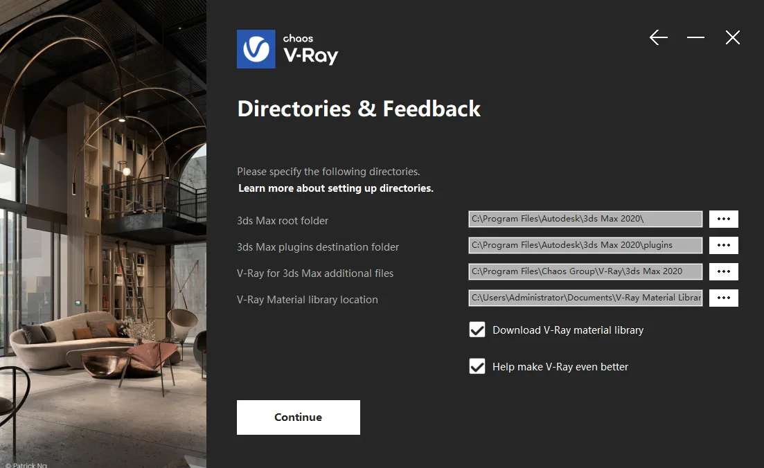 VRay V5.2 renderer VRay for 3DMax 2016-2022 Chinese, with installation tutorial for 32/64 bits
