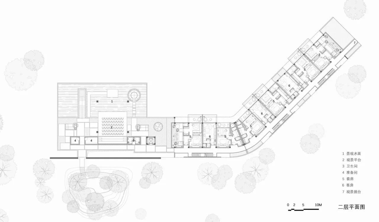 BIM Architecture | Chongqing Yufengshan Slow House • Qingmai Manor Architectural Design/IDO Yuanxiang Architecture