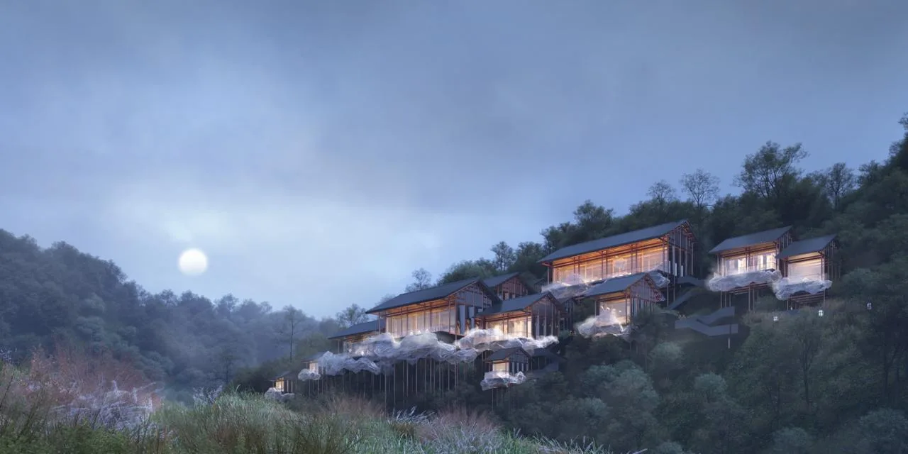 BIM Architecture | Leishan Cloud House: Scheme Design for Xijiang Qianhu Miao Village Cultural Center/Outsiders Architecture