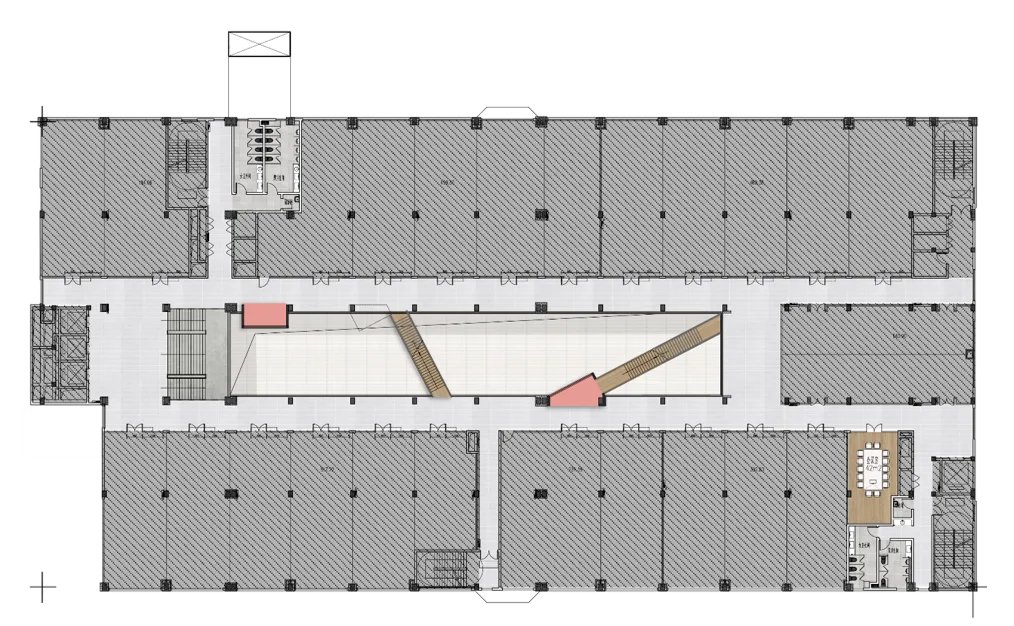 BIM Architecture | Jindiwei New Bridge No.8 Binjiang Park/Yushe Yuzhu