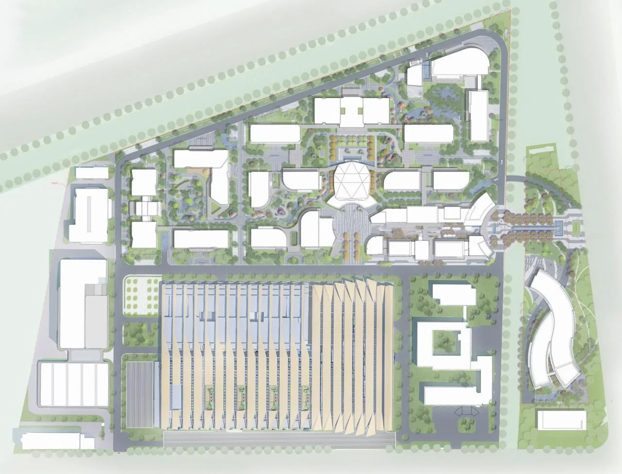 BIM Architecture | Xizi Smart Industrial Park: From Industrial Plant Area to Comprehensive Community/Goa Elephant Design