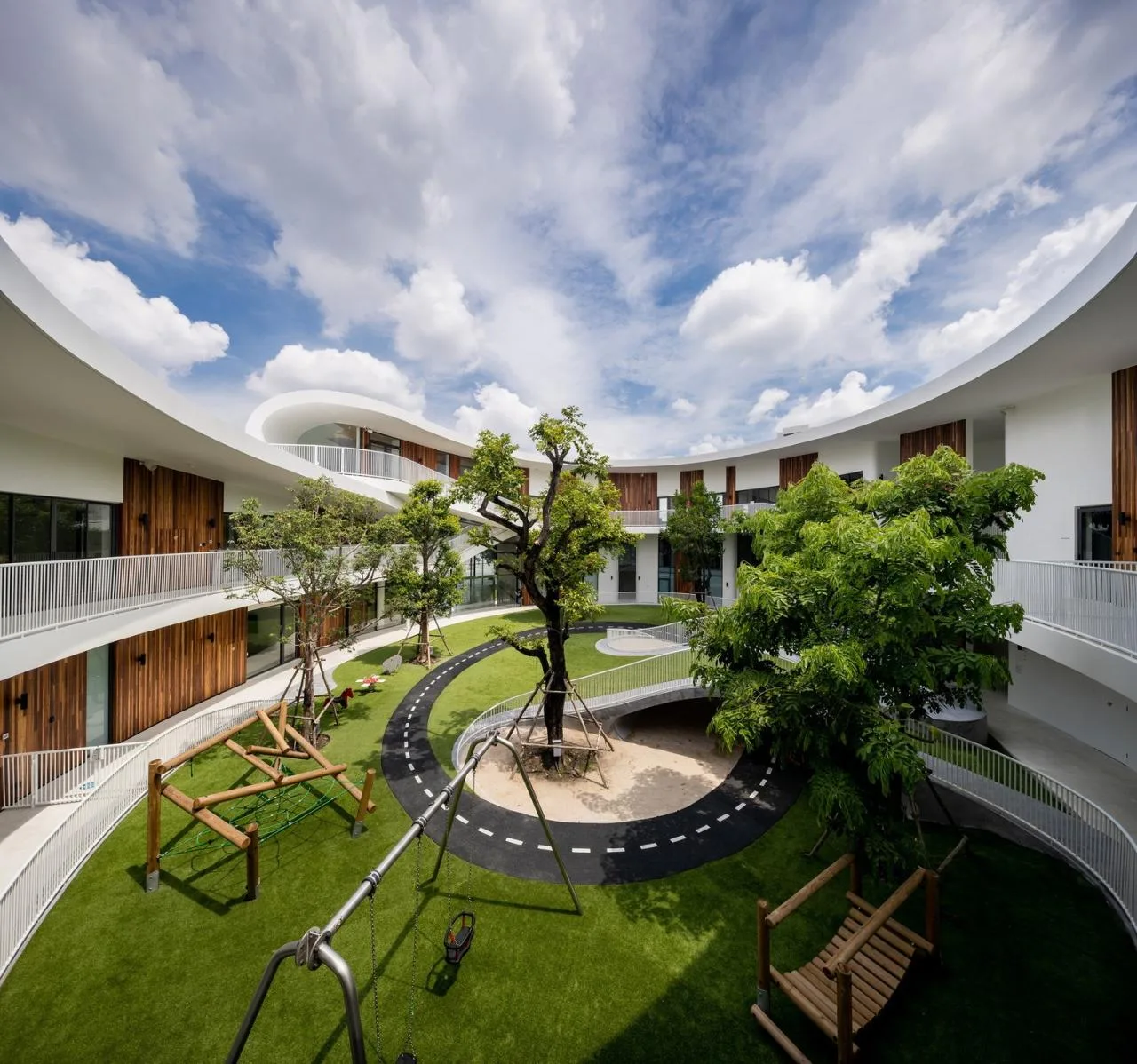 BIM Architecture | Kindergarten Space Full of Childhood in Bangkok, Thailand/Plan Architect