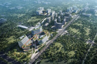 BIM Architecture at Xishan Zhigu: Beijing Collaborative Innovation Park by CAA Architects-BIM WORLD