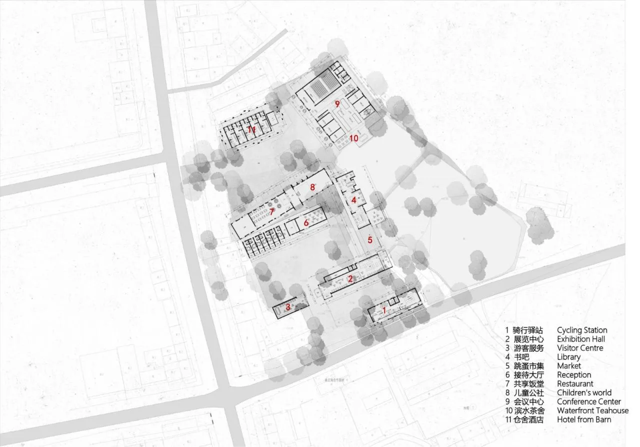 BIM Architecture | Dabie Mountain Rural Reception Hall/Harmony Design