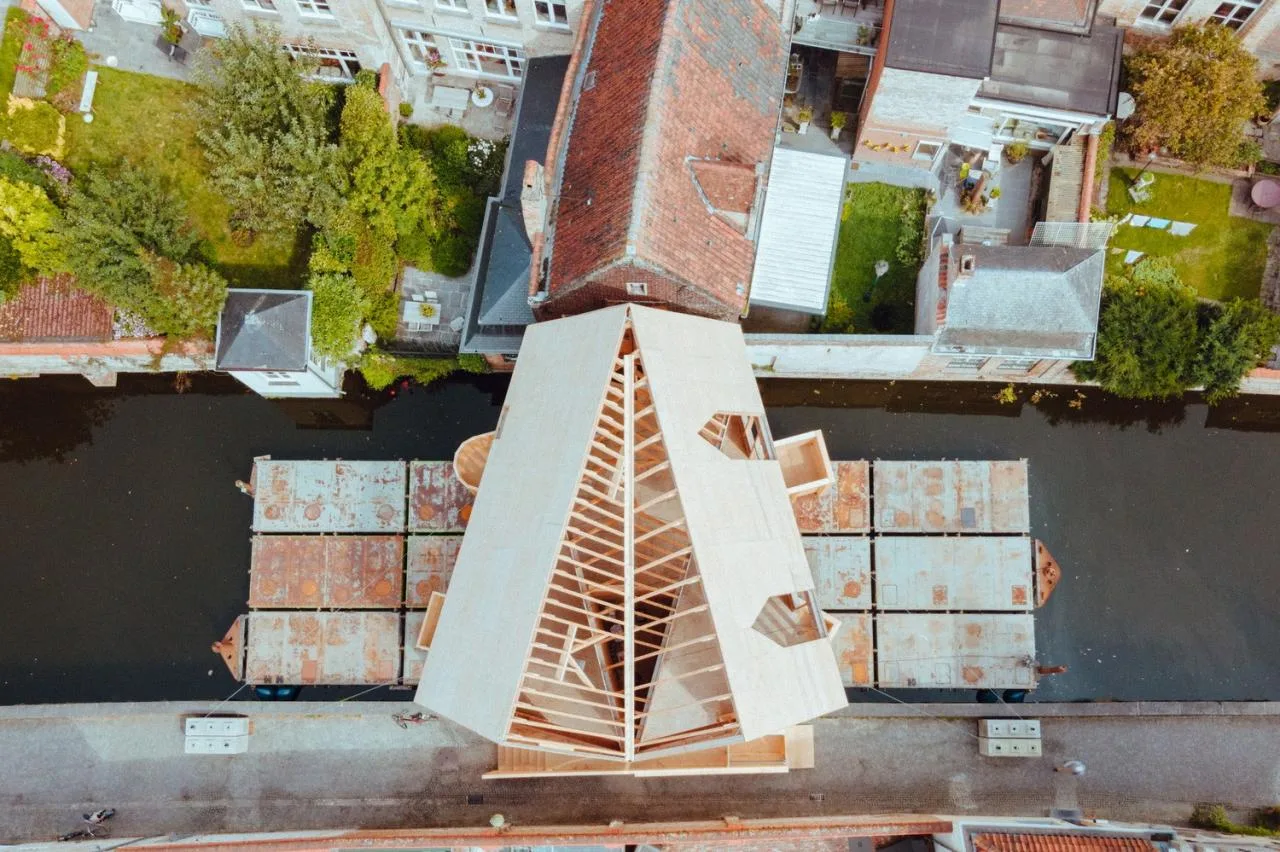 BIM Architecture | Bruges Double Exhibition Pavilion/PARA