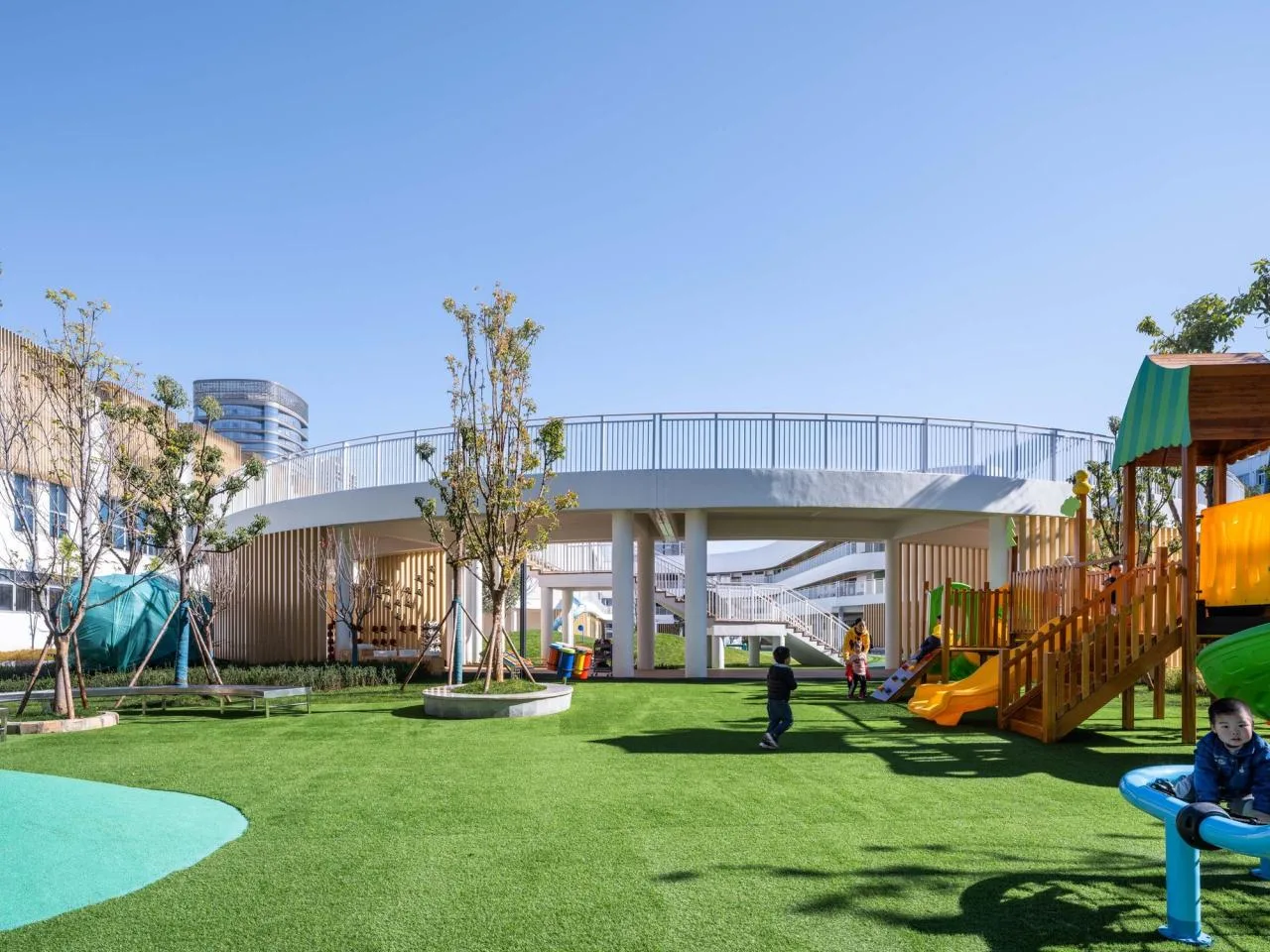 BIM Architecture | Guishan Garden Renewal of Yuxi No.1 Kindergarten Education Group in Yunnan Province/Shanghai Sixu Architectural Planning and Design