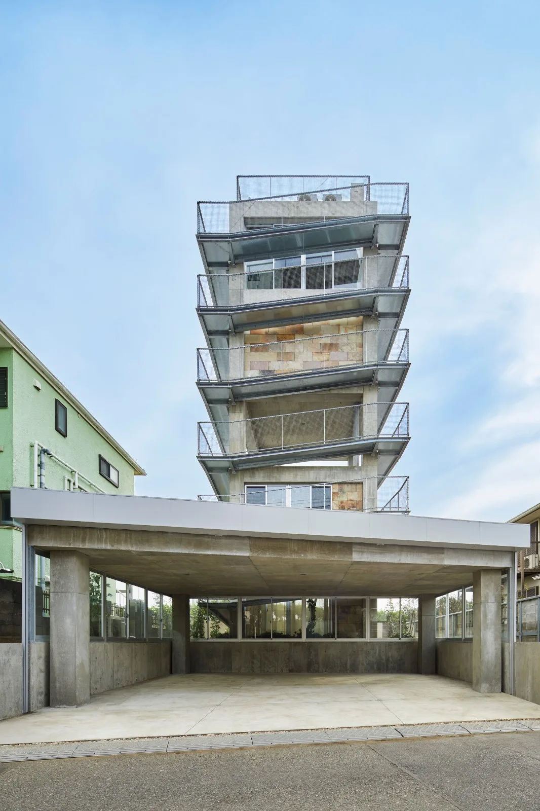 BIM Architecture | Slope Surrounding Architecture, Hunum-Y Home/KANIUE