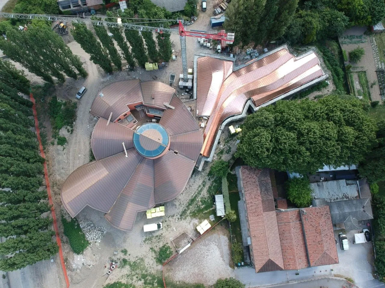 BIM Architecture | Suspended Roof: Church and Diocese Complex/Miralles Tagliabue EMBT