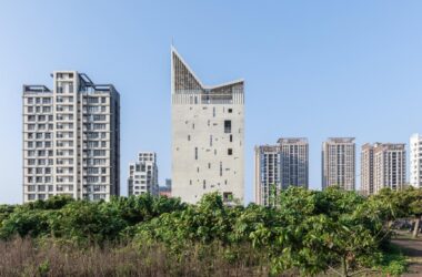 Vertical Church Design by Behet Bondzio Lin Architekten | Tamkang Church BIM Architecture-BIM WORLD