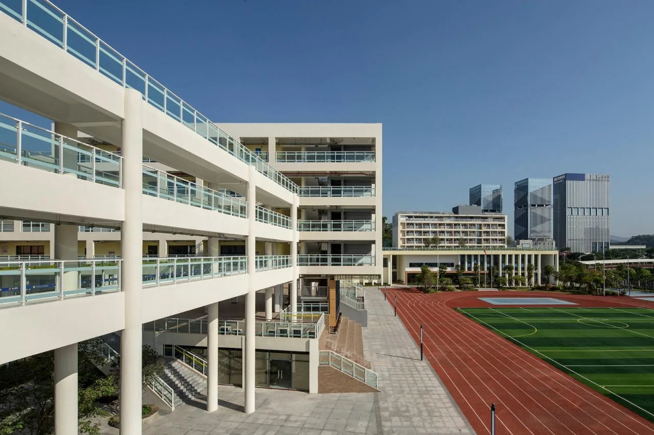 BIM Architecture | Phoenix School in Guangming New District, Shenzhen / 'Zhong Zhong + Zhong Bo Bo' Studio of Shenzhen University Architectural Design and Research Institute