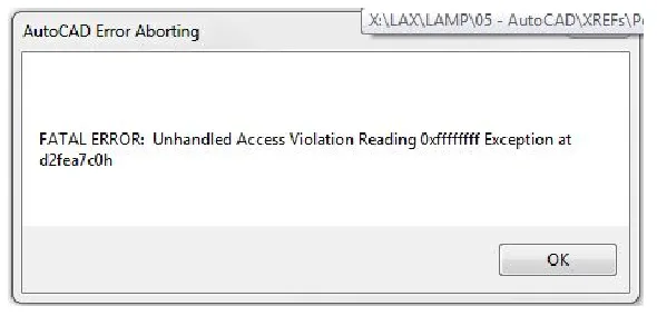 How to solve illegal access in BIM skills | CAD? What is AutoCAD Illegal Access Reading?