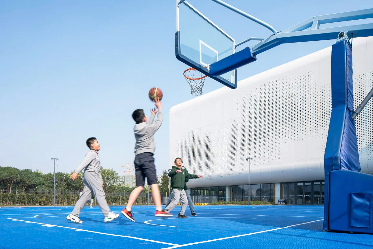 BIM Architecture | Shanghai Qingpu Pinghe Sports Center/OPEN Architecture Firm