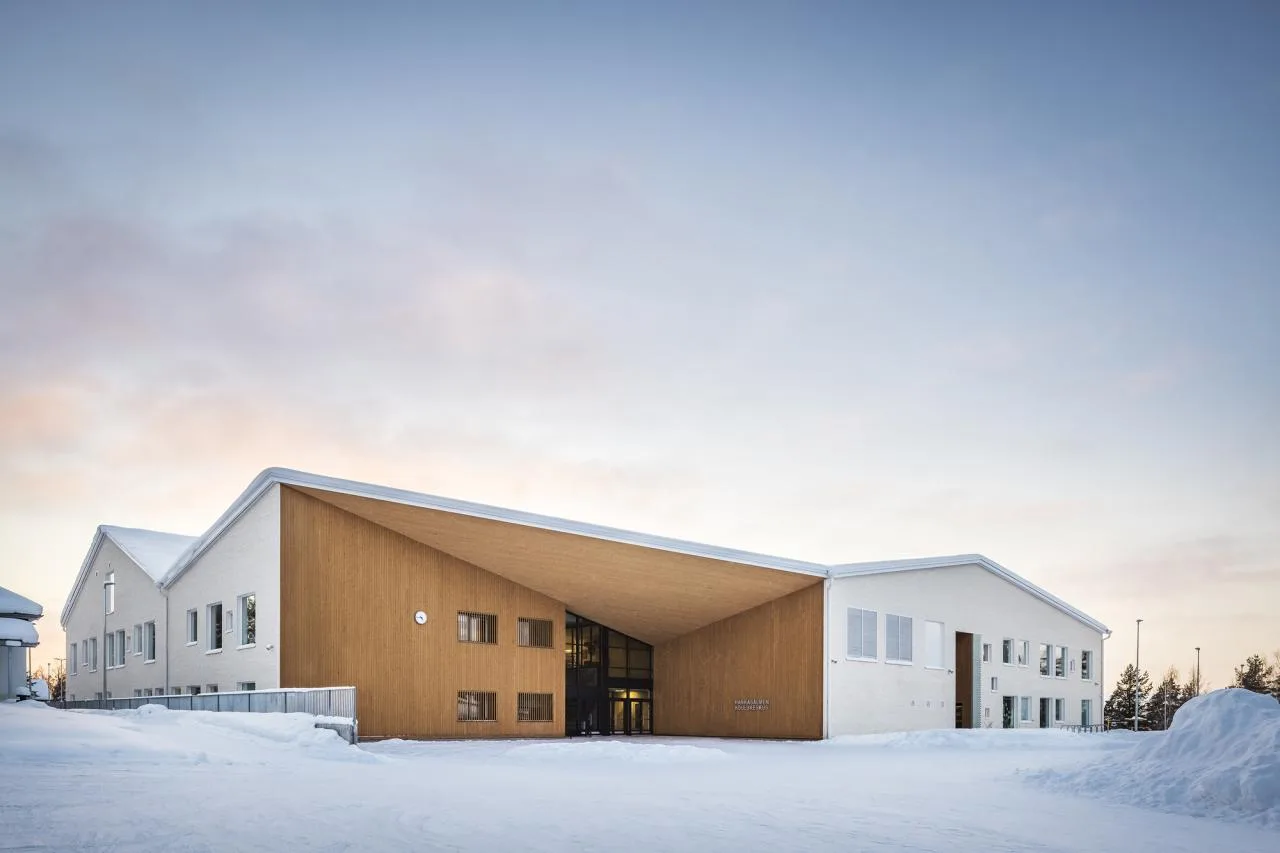 BIM Architecture | Hankasalmi School/Parviainen Architects