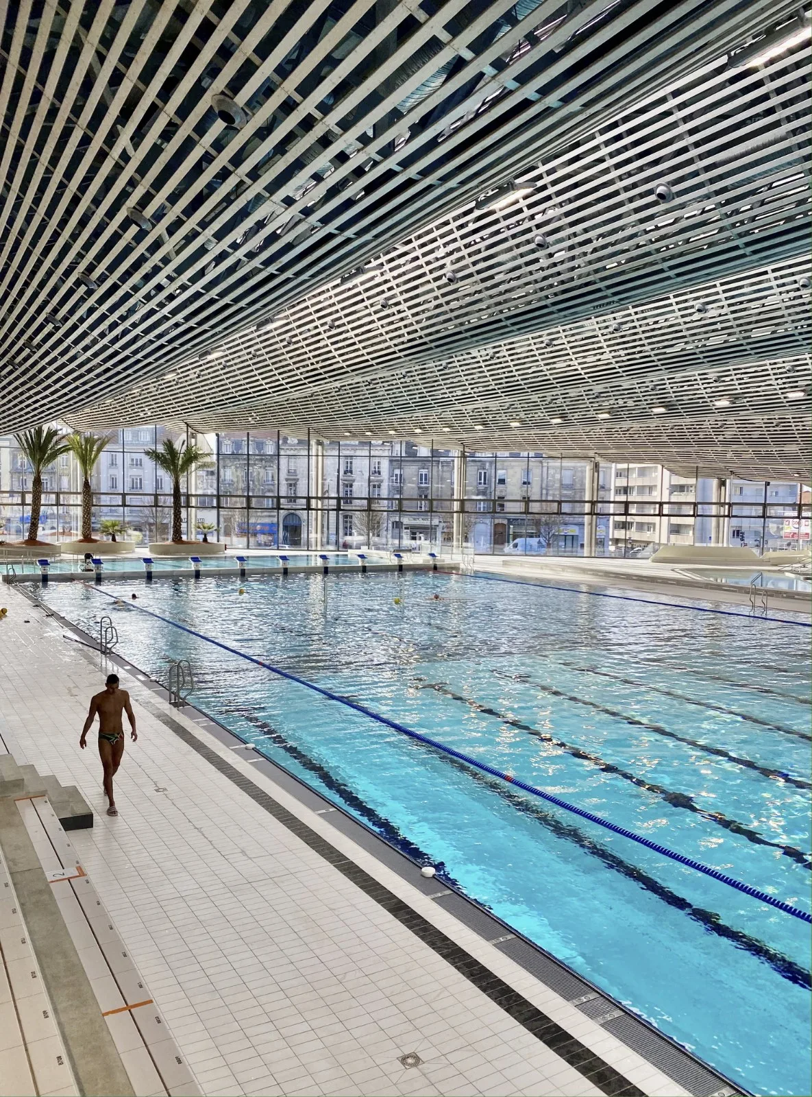 BIM Architecture | Wavy Roofing, UCPA Grand Lance Stadium/Marc Mimram