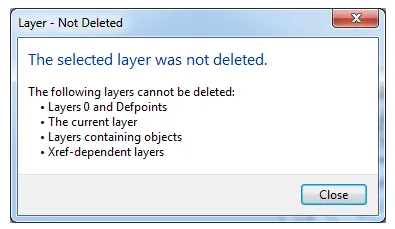 BIM Skills: How to Delete Layers in AutoCAD and Troubleshoot Deletion Issues-BIM WORLD