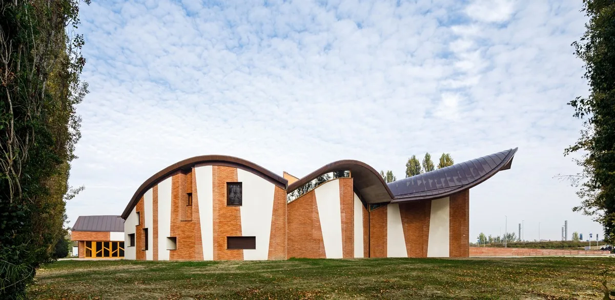 BIM Architecture | Suspended Roof: Church and Diocese Complex/Miralles Tagliabue EMBT